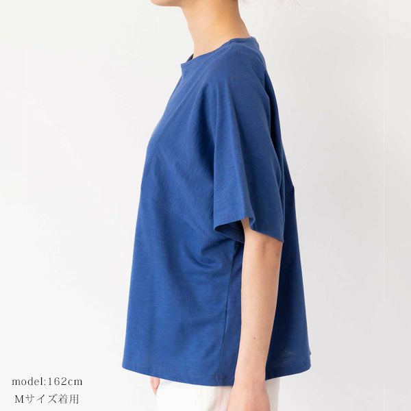 オーガニックコットン 天竺ドルマンスリーブトップ