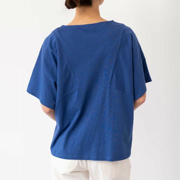 オーガニックコットン 天竺ドルマンスリーブトップ