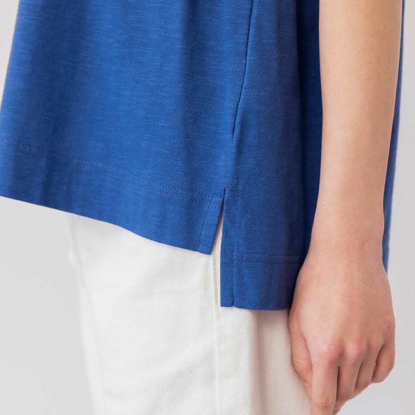 オーガニックコットン 天竺ノースリーブトップ