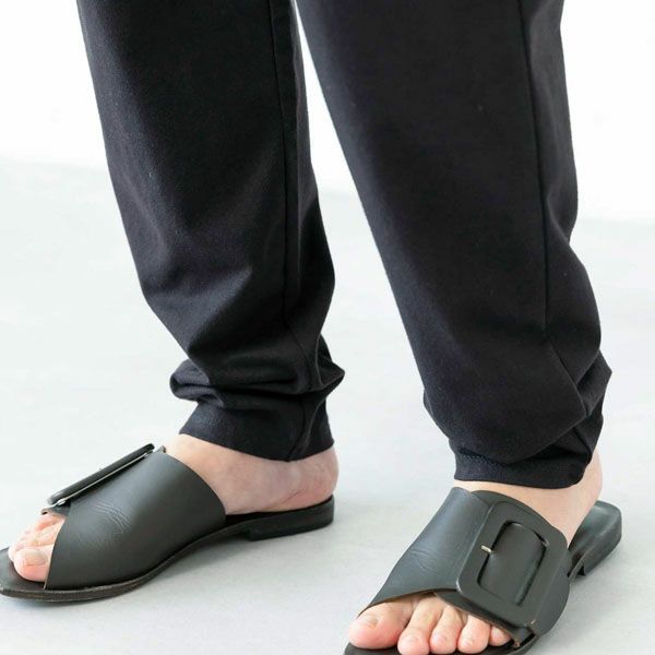 オーガニックコットン ストレッチリラックスパンツ