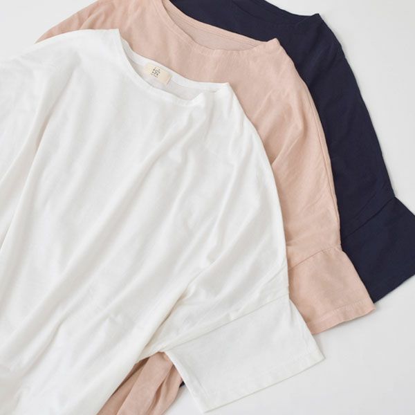 オーガニックコットン クルーネックTシャツ