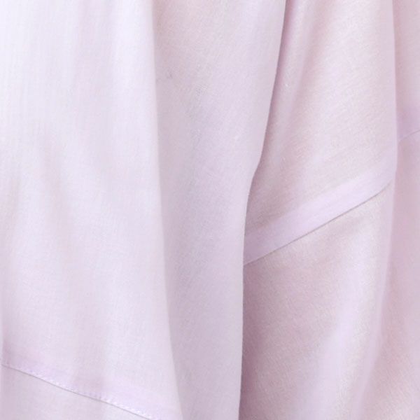 オーガニックコットン Vネックボックスプルオーバーブラウス