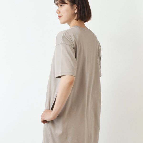オーガニックコットン お気に入りＴライン ワンピース