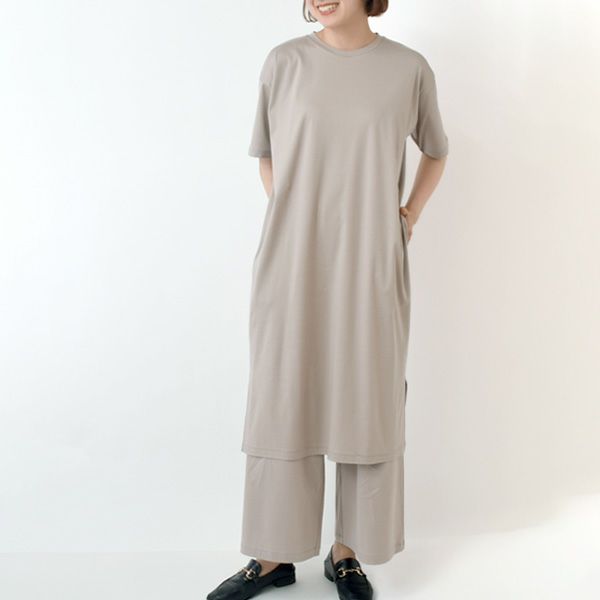 オーガニックコットン お気に入りＴライン ワンピース