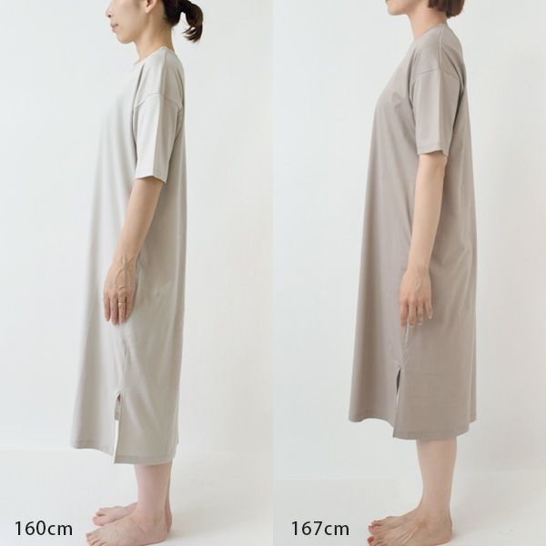 オーガニックコットン お気に入りＴライン ワンピース