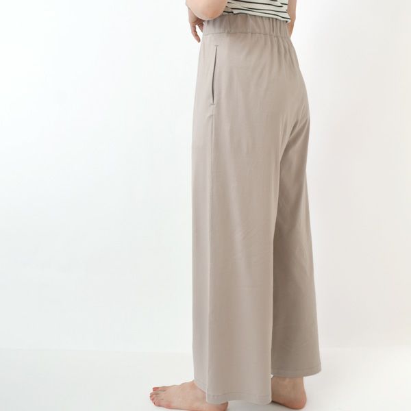 オーガニックコットン お気に入り ワイドパンツ