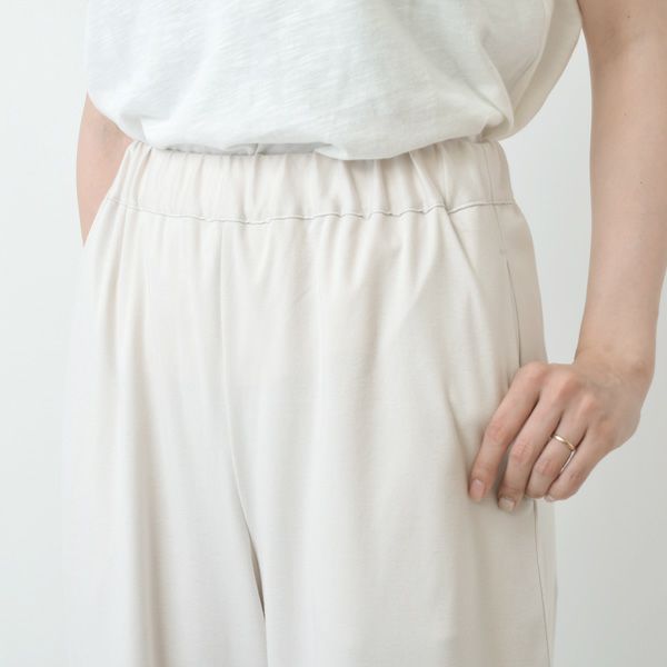 オーガニックコットン お気に入り ワイドパンツ