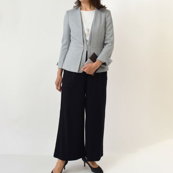 オーガニックコットン お気に入り ワイドパンツ