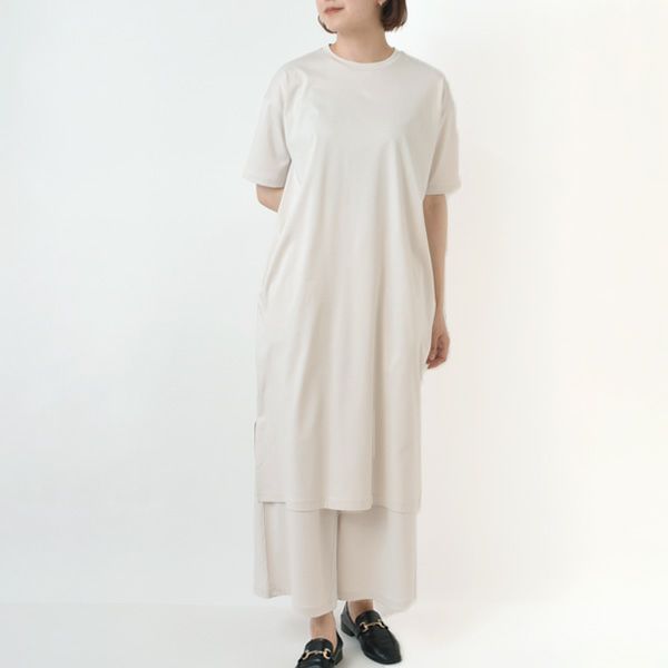 オーガニックコットン お気に入り ワイドパンツ