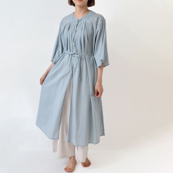 オーガニックコットン お気に入り ワイドパンツ