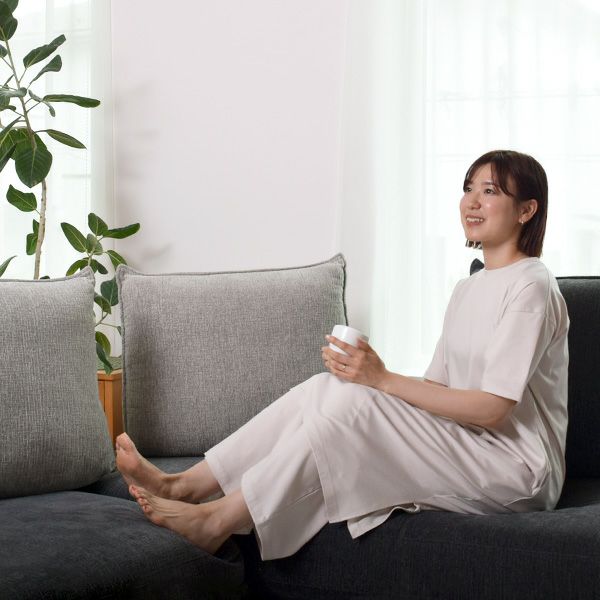 オーガニックコットン お気に入り ワイドパンツ