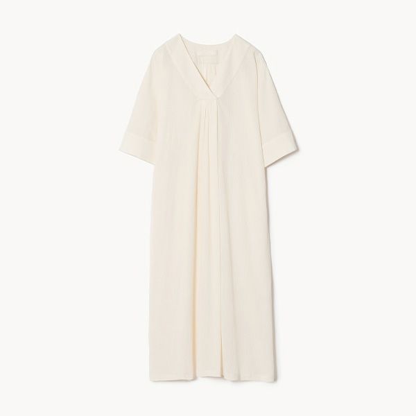 オーガニックコットン 楊柳ドルマンスリーブネグリジェ