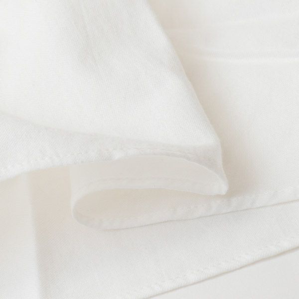 オーガニックコットン オックスフォードギャザードレス