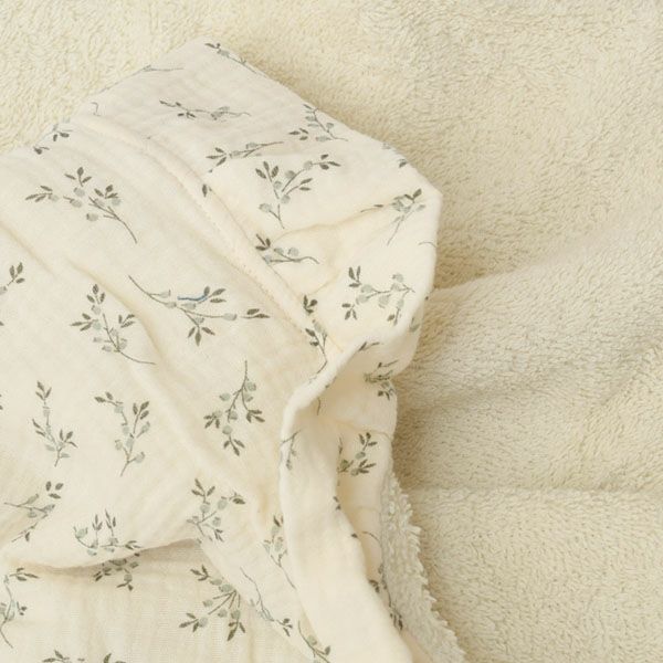 オーガニックコットン テリーおくるみTOQUILLA Print