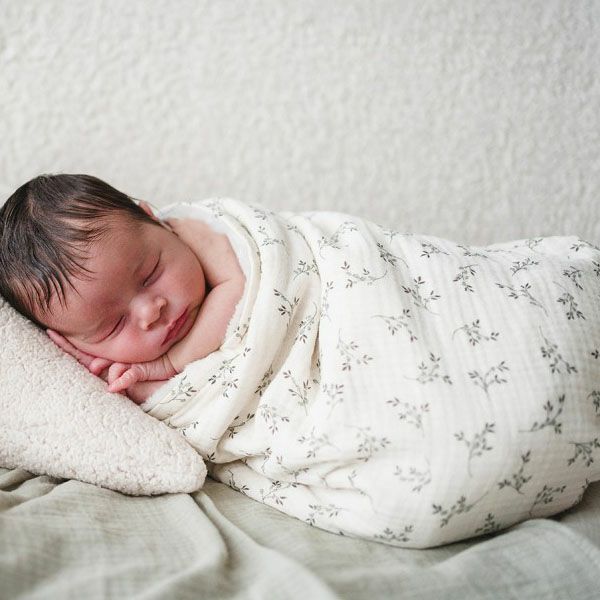 オーガニックコットン テリーおくるみTOQUILLA Print