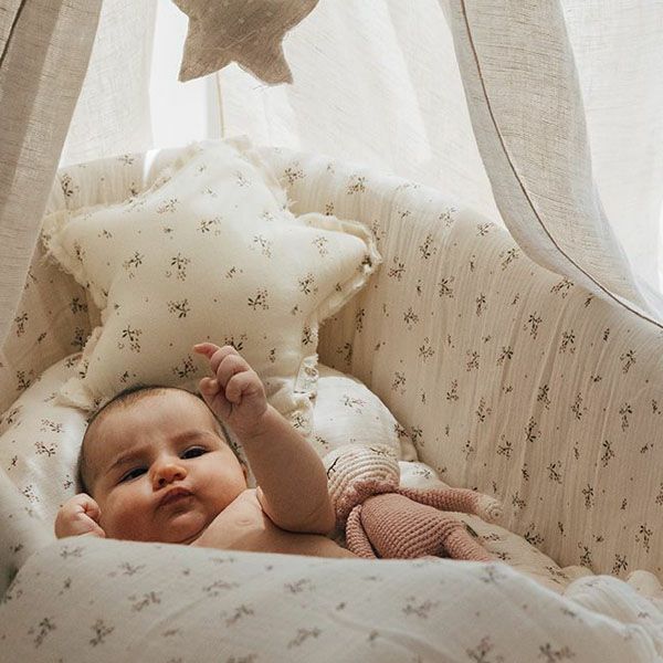 オーガニックコットン クッションピローSTAR Print