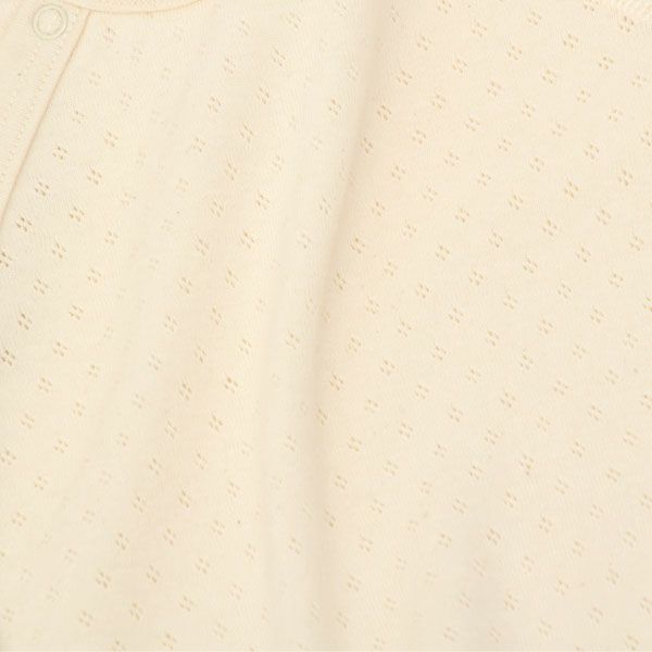 オーガニックコットン 新生児用薄手カバーオール