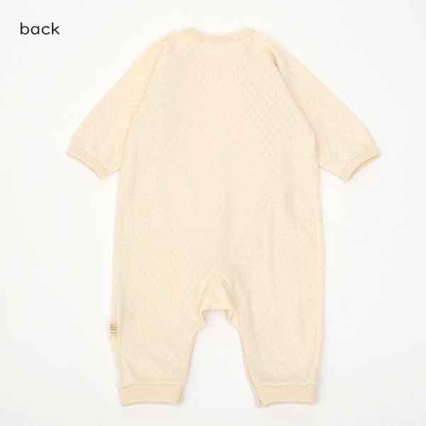 オーガニックコットン 新生児用薄手カバーオール