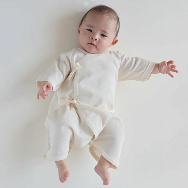 オーガニックコットン フライスコンビ肌着