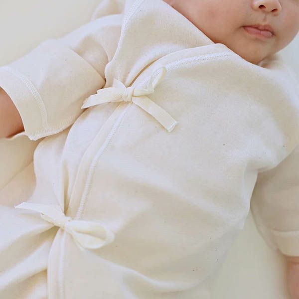 オーガニックコットン フライスコンビ肌着