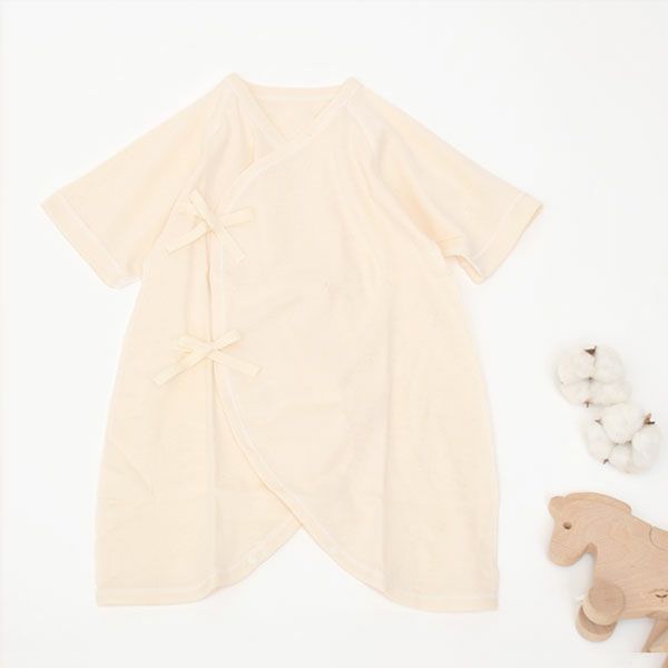 オーガニックコットン フライスコンビ肌着