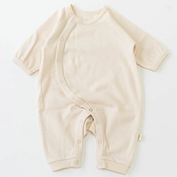 オーガニックコットン 新生児用カバーオール