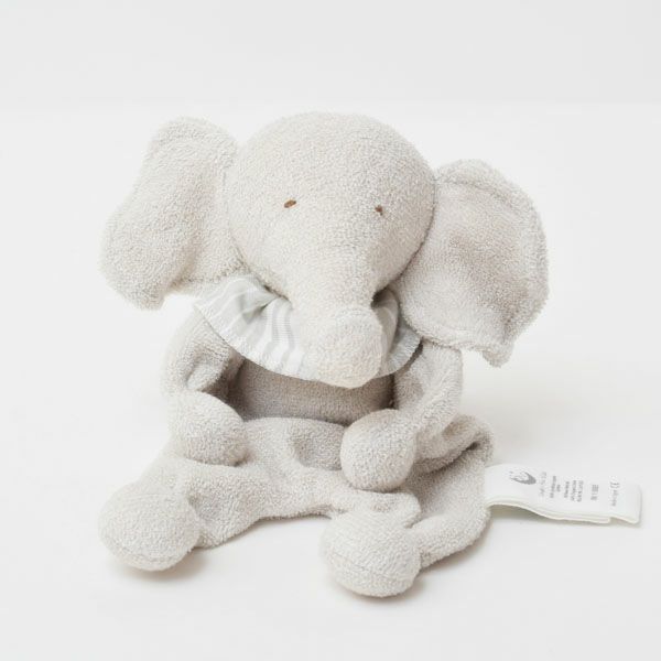 オーガニックコットン ぬいぐるみ Elephant