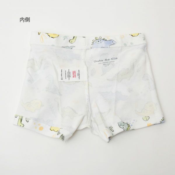 オーガニックコットン キッズボクサーパンツ Dino