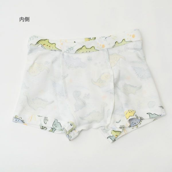 オーガニックコットン キッズボクサーパンツ Dino