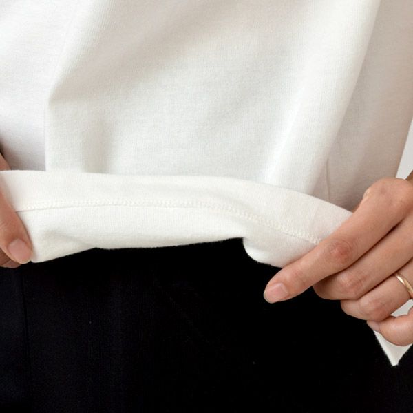 オーガニックコットン レディース コンパクトTシャツ HW10/1