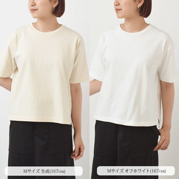 オーガニックコットン レディース コンパクトTシャツ HW10/1