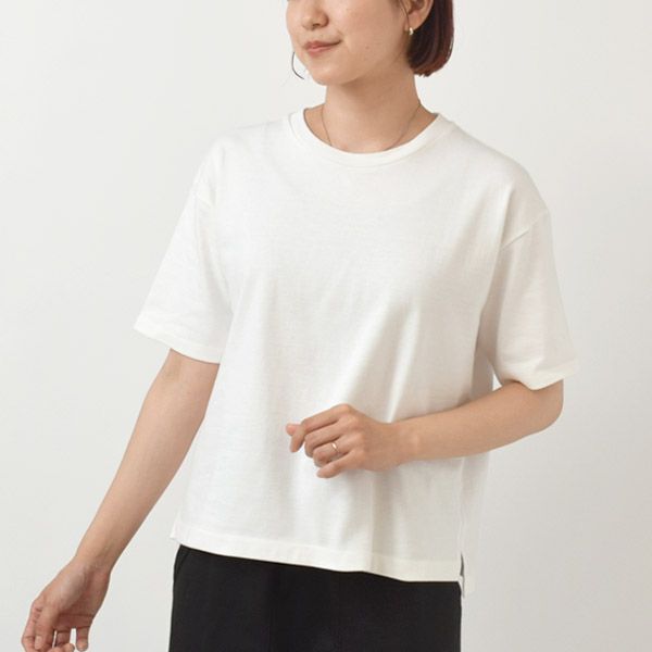 オーガニックコットン レディース コンパクトTシャツ HW10/1