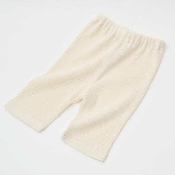 オーガニックコットン キッズワッフル半袖T＆ショートパンツ