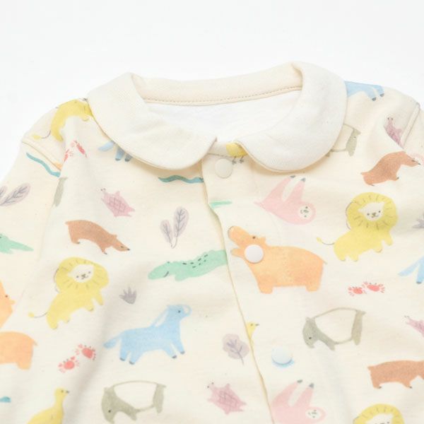 オーガニックコットン ベビーアニマルプリント2WAYドレス