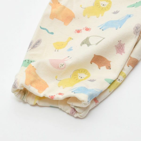 オーガニックコットン ベビーアニマルプリント2WAYドレス