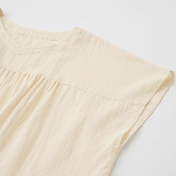 オーガニックコットン 追撚ダブルガーゼパジャマ