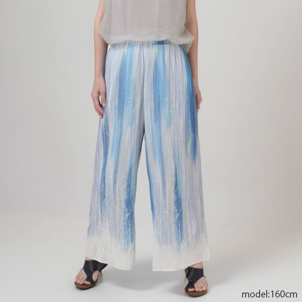 オーガニックコットン waterfallパンツ