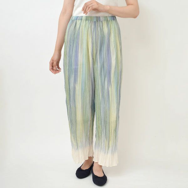 オーガニックコットン waterfallパンツ