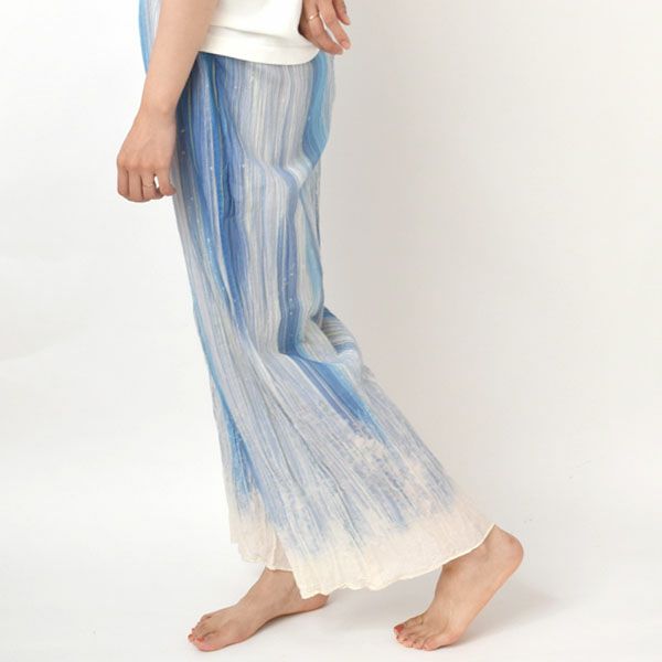 オーガニックコットン waterfallパンツ