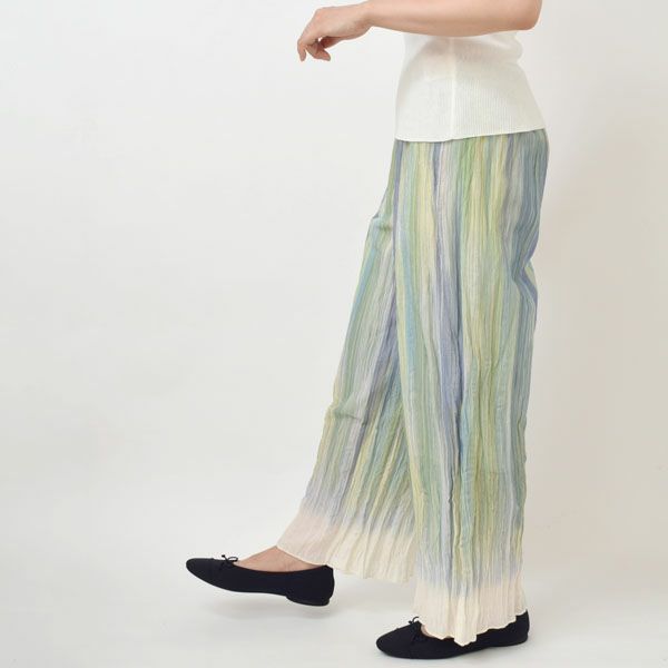 オーガニックコットン waterfallパンツ