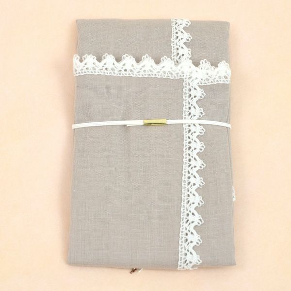 オーガニックコットンのハンカチで出来たご祝儀袋 クローバー金