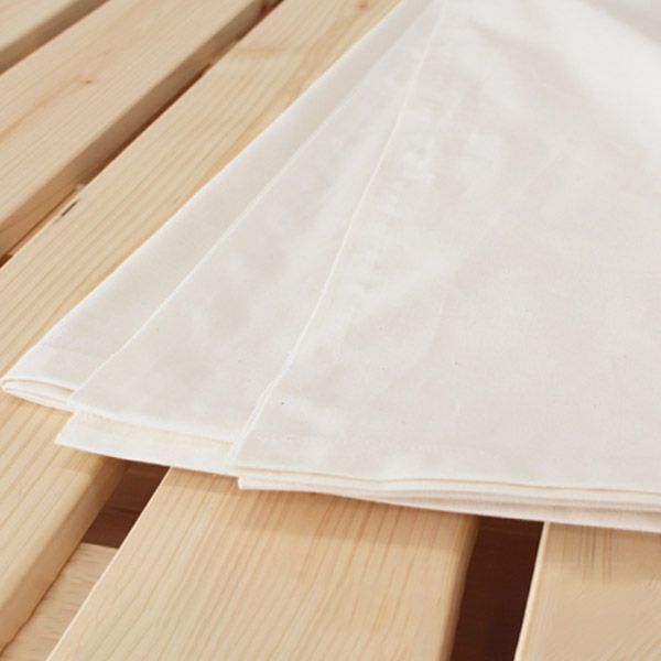 オーガニックコットン CS対応　シングルフラットシーツ150×260