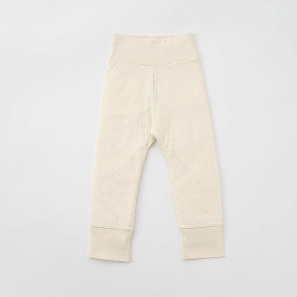 オーガニックコットン ベビーエアニット長袖パジャマ