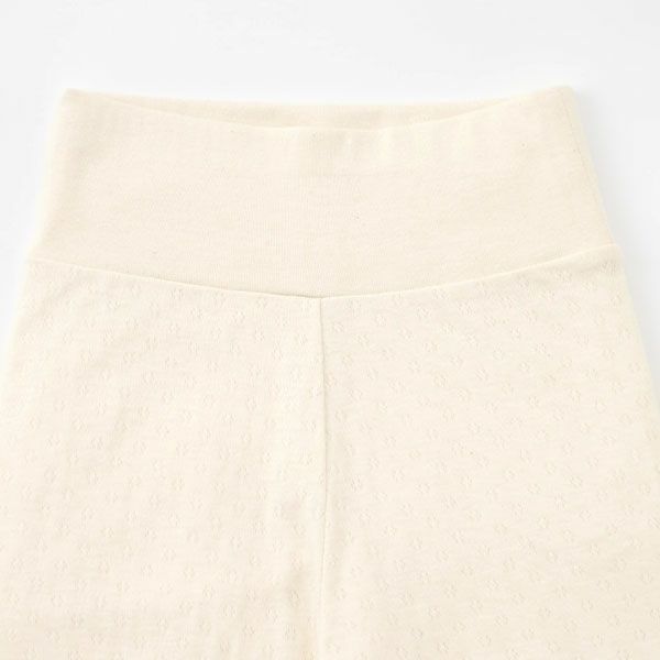 オーガニックコットン ベビーエアニット長袖パジャマ