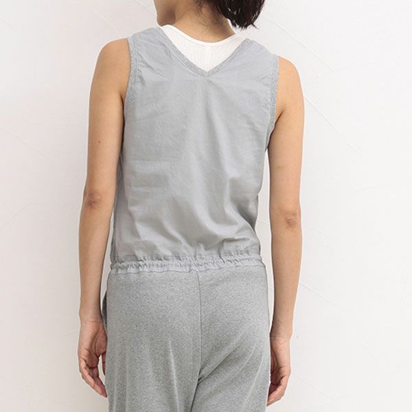 オーガニックコットン 布帛コンビオールインワン