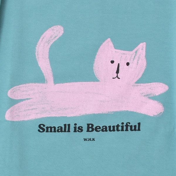 オーガニックコットン キッズＴシャツ(長袖)Cat