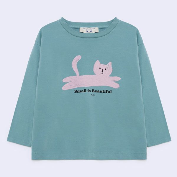 オーガニックコットン キッズＴシャツ(長袖)Cat