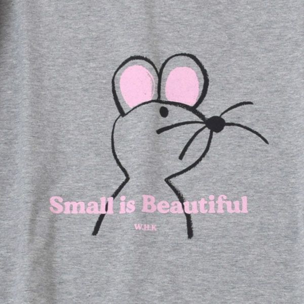 オーガニックコットン キッズＴシャツ(長袖)Mouse
