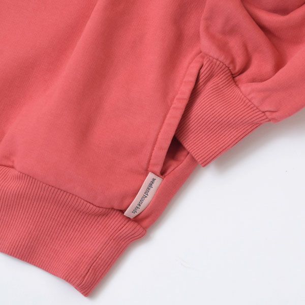 オーガニックコットン キッズスウェットラグランシャツHand