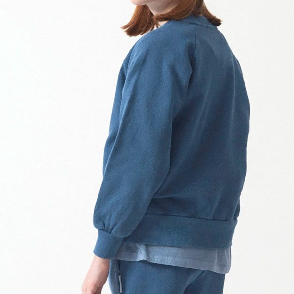 オーガニックコットン キッズスウェットシャツWHK